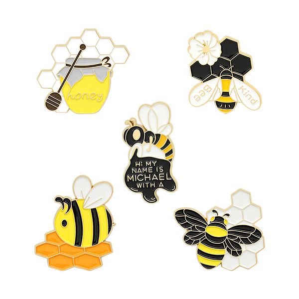 cute metal enamel bee brooch pins cartoon honeybee brooches for women children clothes hats lapel pins badge fashion jewelry gift accessory, Gray
cute metal enamel bee brooch pins cartoon honeybee brooches for women children clothes hats lapel pins badge fashion jewelry gift accessory, Gray