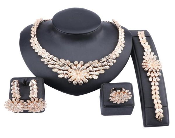 african jewelry sets flower crystal necklace dubai gold jewelry set for women wedding party bridal earrings ring set6579475, Slivery;golden
african jewelry sets flower crystal necklace dubai gold jewelry set for women wedding party bridal earrings ring set6579475, Slivery;golden