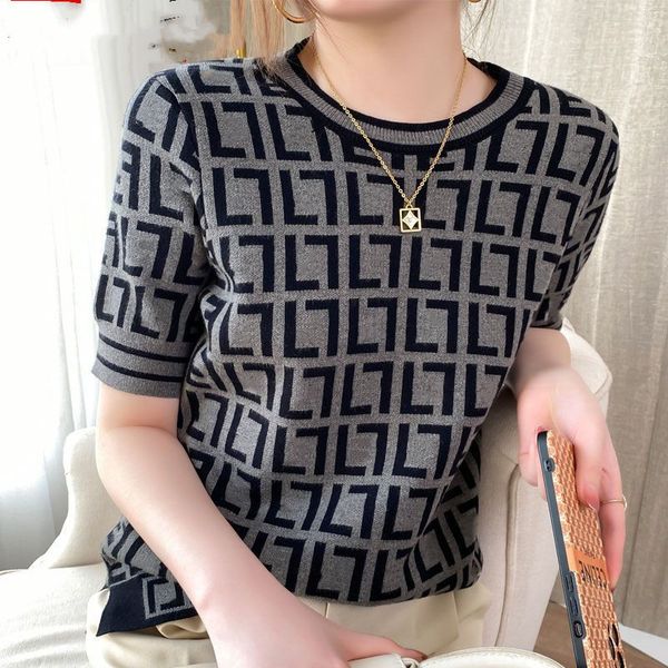 mens womens designer sweater letter jacquard new fashion trend temperament knitwear for women, White
mens womens designer sweater letter jacquard new fashion trend temperament knitwear for women, White
