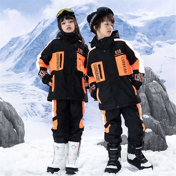 down coat -30 degrees kids ski suit set for boys girls ski coat pant waterprof windproof korea style children outdoor snowboard suits set hk, Blue;gray
down coat -30 degrees kids ski suit set for boys girls ski coat pant waterprof windproof korea style children outdoor snowboard suits set hk, Blue;gray