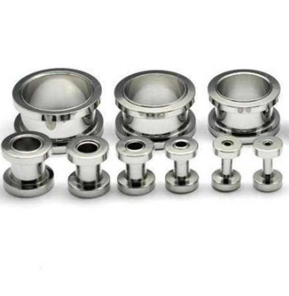 mix 218mm 120pcs stainless steel body jewelry screw flesh tunnel ear plug flesh tunnel7574743, Silver
mix 218mm 120pcs stainless steel body jewelry screw flesh tunnel ear plug flesh tunnel7574743, Silver