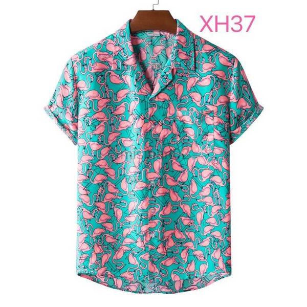 men's casual shirts hawaiian beach flower shirt men's summer hawaii style short sleeve flamingo print plus size mens shirts hkd23, White;black
men's casual shirts hawaiian beach flower shirt men's summer hawaii style short sleeve flamingo print plus size mens shirts hkd23, White;black