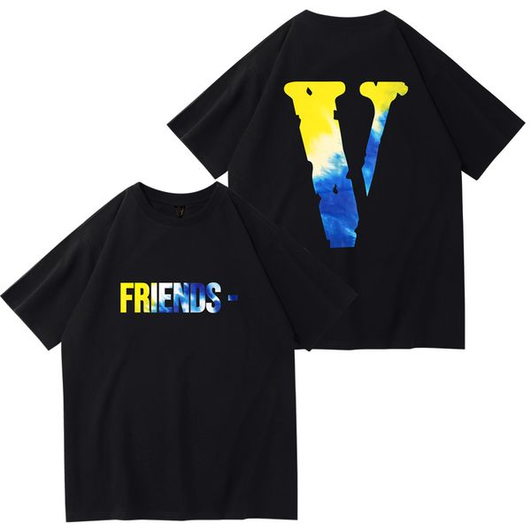 fashion brand vlone t shirt men's tshirts leisure v-shaped shirt luxury clothing street fashion women clothing designer t-shirts, White;black
fashion brand vlone t shirt men's tshirts leisure v-shaped shirt luxury clothing street fashion women clothing designer t-shirts, White;black