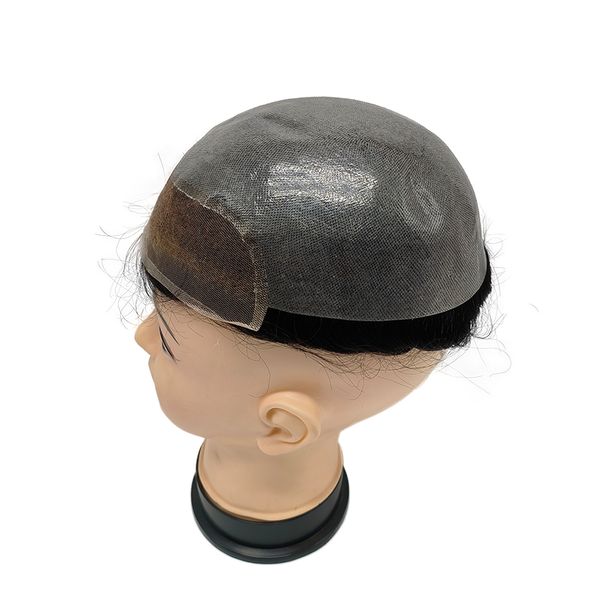 super hair pieces with lace front and skin base in various colors, Black
super hair pieces with lace front and skin base in various colors, Black