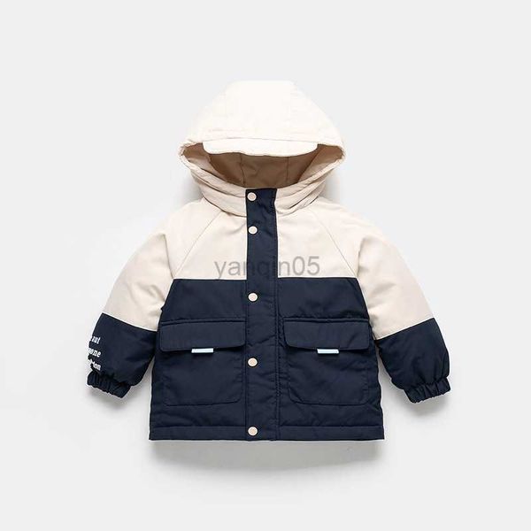 down coat children's down jacket classic color blocking pattern winter warm girl's thickened down coat boy's windbreaker down, Blue;gray
down coat children's down jacket classic color blocking pattern winter warm girl's thickened down coat boy's windbreaker down, Blue;gray