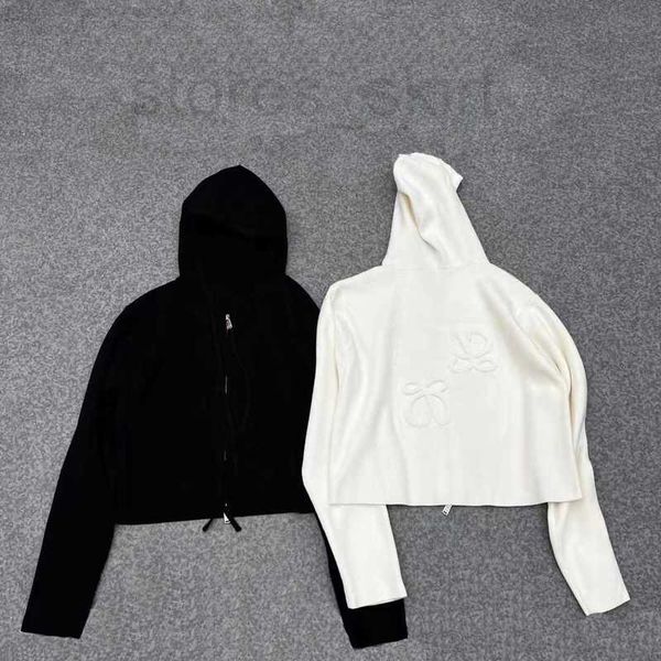women's knits & tees designer 23ss fw women jacket blouson with letters pattern hoodie bomber coat girls milan runway crop viscose out, White
women's knits & tees designer 23ss fw women jacket blouson with letters pattern hoodie bomber coat girls milan runway crop viscose out, White