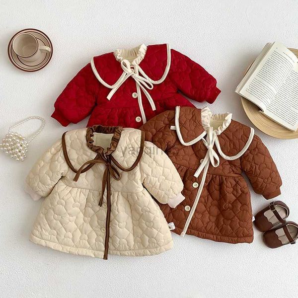 down coat 2023 autumn winter baby girls coat cotton padded long sleeve plus thick warm infant girls snowwear buttons toddler girls parkas hk, Blue;gray
down coat 2023 autumn winter baby girls coat cotton padded long sleeve plus thick warm infant girls snowwear buttons toddler girls parkas hk, Blue;gray