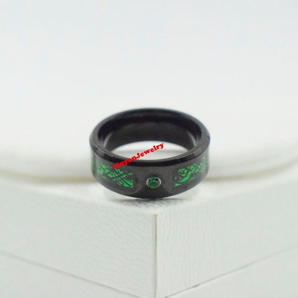 fashion men red groove beveled edge stainless steel celtic dragon ring zircon inlay red carbon fibre ring men wedding band, Slivery;golden
fashion men red groove beveled edge stainless steel celtic dragon ring zircon inlay red carbon fibre ring men wedding band, Slivery;golden