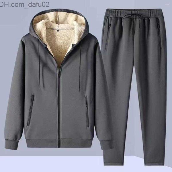 men's tracksuits men's tracksuits 2022 winter plush thickened sports suit men's sportswear fleece lamb warm two piece set tra, Gray
men's tracksuits men's tracksuits 2022 winter plush thickened sports suit men's sportswear fleece lamb warm two piece set tra, Gray