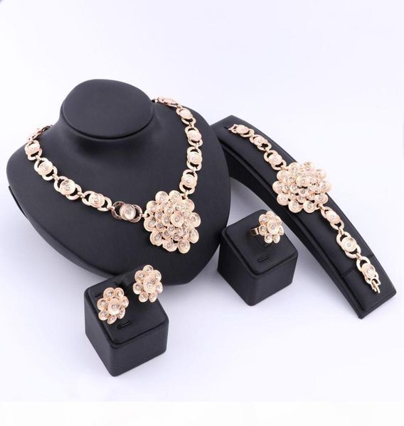 elegant african retro dubai 18k gold silver plated crystal necklace earrings ring bracelet jewelry sets for women wedding party1431305, Slivery;golden
elegant african retro dubai 18k gold silver plated crystal necklace earrings ring bracelet jewelry sets for women wedding party1431305, Slivery;golden