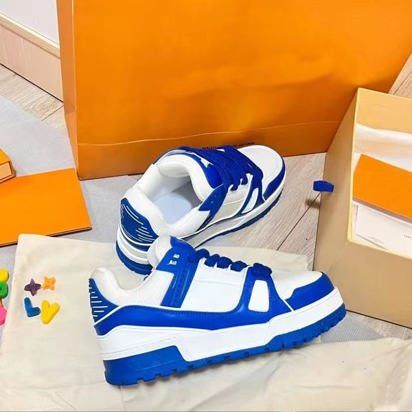 designer trainers shoes luxury trainer maxi little fat low lace-up fashion board shoes men's blue colour, Black
designer trainers shoes luxury trainer maxi little fat low lace-up fashion board shoes men's blue colour, Black