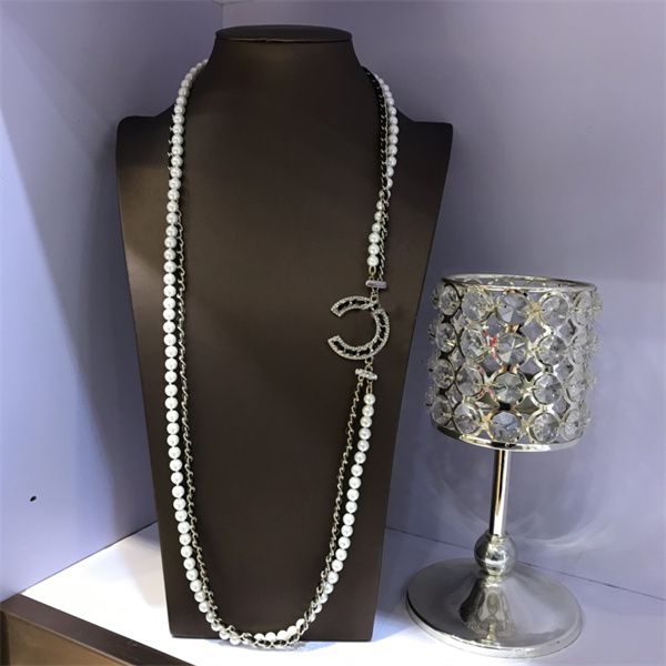 20 style heart-shaped women's sweater chain pendant necklaces ccity jewelry designer c logo choker pearl long-chain flower accessories, Silver
20 style heart-shaped women's sweater chain pendant necklaces ccity jewelry designer c logo choker pearl long-chain flower accessories, Silver