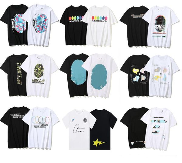 summer tees mens women designers t shirts loose cotton brands mens luxurys clothing street couples shorts sleeve clothes t-shirts pullover, White;black
summer tees mens women designers t shirts loose cotton brands mens luxurys clothing street couples shorts sleeve clothes t-shirts pullover, White;black