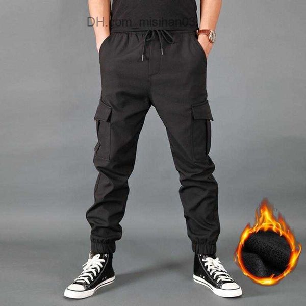 men's pants men's pants 2021 winter men thick fleece joggers multi pocket loose sport trousers male casual warm sweatpants cargo z, Black
men's pants men's pants 2021 winter men thick fleece joggers multi pocket loose sport trousers male casual warm sweatpants cargo z, Black
