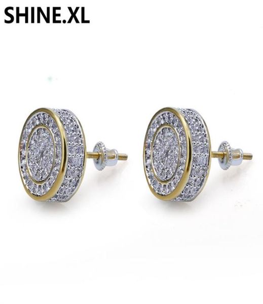 925 sterling silver iced out cz premium diamond cluster zirconia round screw back stud earrings for men hip hop jewelry3571344, Golden;silver
925 sterling silver iced out cz premium diamond cluster zirconia round screw back stud earrings for men hip hop jewelry3571344, Golden;silver