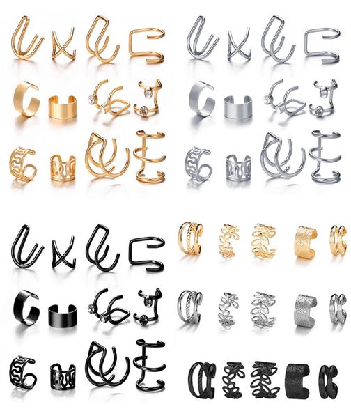 ear cuff helix non piercing clip on cartilage rhinestone earrings set for women men jewelry accessories1657797, Silver
ear cuff helix non piercing clip on cartilage rhinestone earrings set for women men jewelry accessories1657797, Silver
