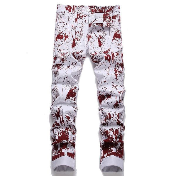 men's jeans rock punk style design men print fashion cotton denim pants colored slim trousers red green blue white jeans 230724
men's jeans rock punk style design men print fashion cotton denim pants colored slim trousers red green blue white jeans 230724