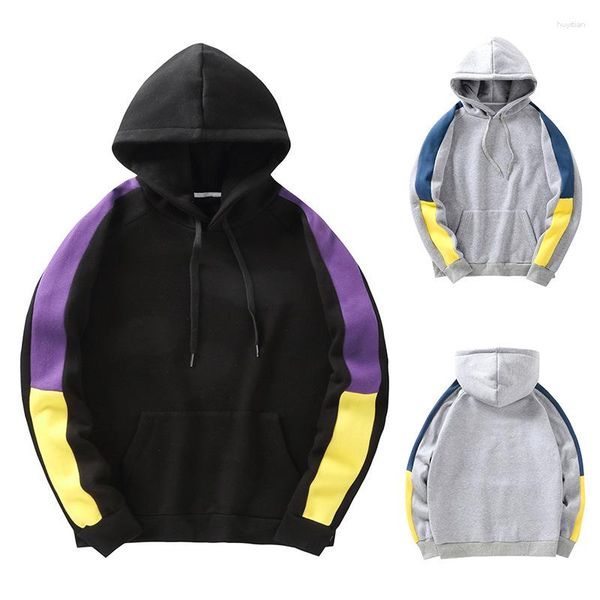 men's hoodies men's sports hooded sweatshirt raglan sleeve color block hoodie, Black
men's hoodies men's sports hooded sweatshirt raglan sleeve color block hoodie, Black