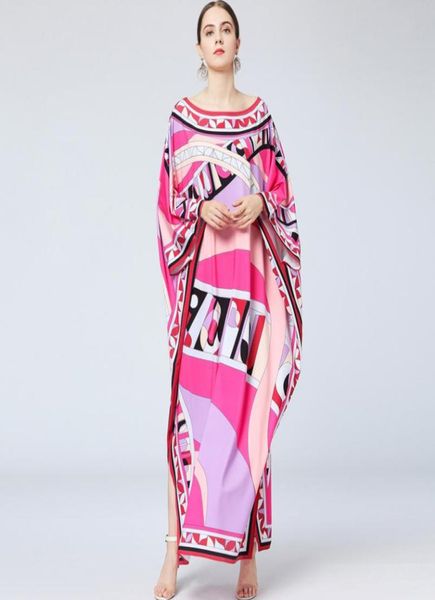 women039s runway loose design dresses slash neckline batwing sleeves multicolor printed elegant high street maxi dresses3978470, Black
women039s runway loose design dresses slash neckline batwing sleeves multicolor printed elegant high street maxi dresses3978470, Black