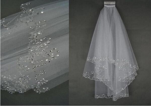 whiteivory bridal veil two layer soft tulle wedding accessories wedding veils with crystal velo de novia4145277, Black
whiteivory bridal veil two layer soft tulle wedding accessories wedding veils with crystal velo de novia4145277, Black