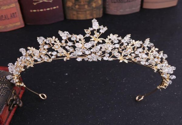 kmvexo trendy baroque crystal luxury wedding crowns handmade beads for bride tiaras fashion queen headpiece hair accessories y20079647611, White;golden
kmvexo trendy baroque crystal luxury wedding crowns handmade beads for bride tiaras fashion queen headpiece hair accessories y20079647611, White;golden