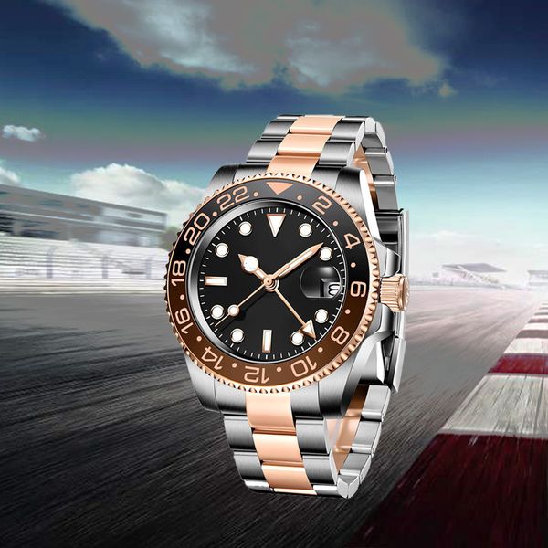 designer watch men sapphire watch gmt pepsi watches 8215 automatic movement watch 40mm gold stainless steel strap designer wristwatches with, Slivery;brown
designer watch men sapphire watch gmt pepsi watches 8215 automatic movement watch 40mm gold stainless steel strap designer wristwatches with, Slivery;brown