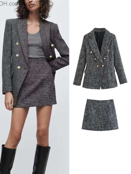 two piece dress two piece dress traf women office lady blazer skirts sets autumn winter elegant female double breasted jackets mini z230726, White
two piece dress two piece dress traf women office lady blazer skirts sets autumn winter elegant female double breasted jackets mini z230726, White