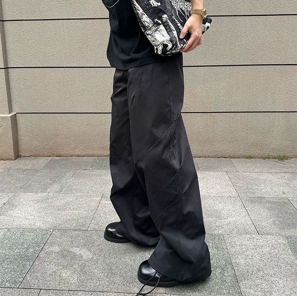 original kiko pants pleated flared wide leg pleated flared suit pants with loose fit casual pants men fashionable pants, Black
original kiko pants pleated flared wide leg pleated flared suit pants with loose fit casual pants men fashionable pants, Black