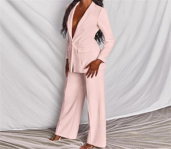 women039s suits 1 set blazer suit solid color high waist polyester women office with straight breathable faderesistant pants4354707, White;black
women039s suits 1 set blazer suit solid color high waist polyester women office with straight breathable faderesistant pants4354707, White;black