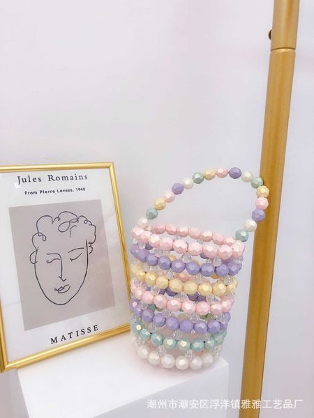 2021 new candy color mermaid concubine diamond beads handheld bucket bag fashion party travel women's bag 230725
2021 new candy color mermaid concubine diamond beads handheld bucket bag fashion party travel women's bag 230725