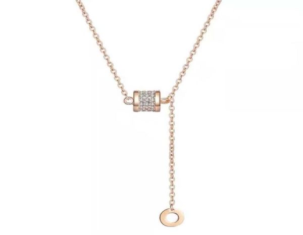 fashion classic diamond necklace sliding cylindrical pendant luxury design jewelry with exquisite gift box packaging4830044, Silver
fashion classic diamond necklace sliding cylindrical pendant luxury design jewelry with exquisite gift box packaging4830044, Silver