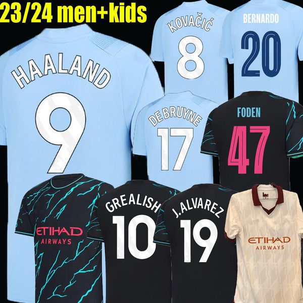 23 24 haaland soccer jerseys kovacic home third black rodrigo grealish mans cities fans player de bruyne foden 2023 2024 3rd football shirt, Black;yellow
23 24 haaland soccer jerseys kovacic home third black rodrigo grealish mans cities fans player de bruyne foden 2023 2024 3rd football shirt, Black;yellow
