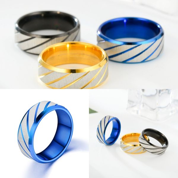 30 pcs new fashion stripe cut shape matte matte stainless steel mens ring simple ring finger jewelry party gift accessories, Silver
30 pcs new fashion stripe cut shape matte matte stainless steel mens ring simple ring finger jewelry party gift accessories, Silver