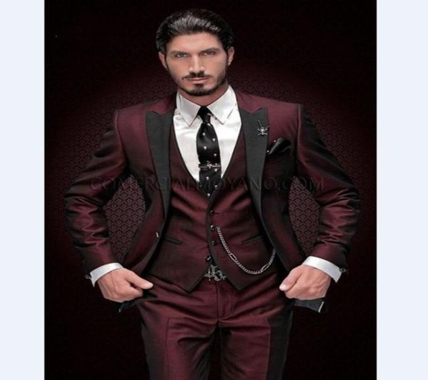 developed quality black peak black lapel burgundy men suits fashion men weddingparty tuxedos blazer jacketpantsvesttie3883232, Black;gray
developed quality black peak black lapel burgundy men suits fashion men weddingparty tuxedos blazer jacketpantsvesttie3883232, Black;gray
