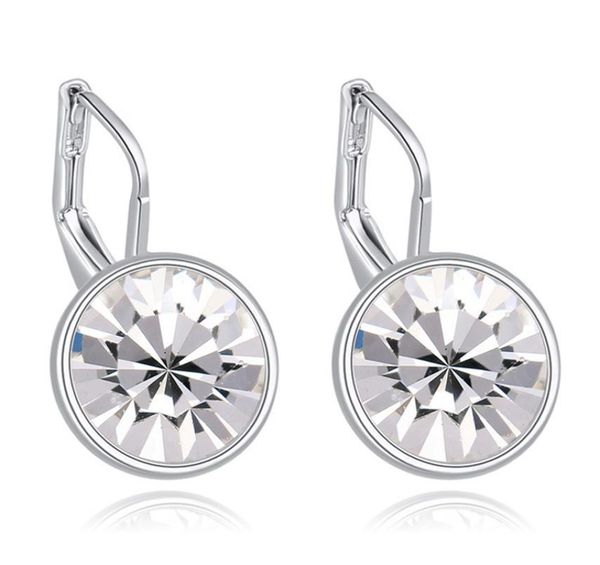 bella mini pierced dangle earrings made with original austrian elements white filled clear crystal gift for women for valenti3291242, Silver
bella mini pierced dangle earrings made with original austrian elements white filled clear crystal gift for women for valenti3291242, Silver