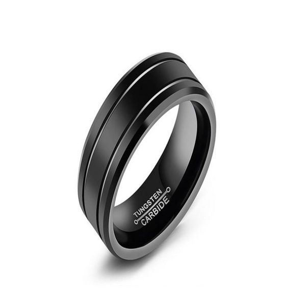 2019 fashion cool men tungsten carbide rings pure tungsten black rings for men jewelry 8mm wide men wedding engagement rings5060515, Silver
2019 fashion cool men tungsten carbide rings pure tungsten black rings for men jewelry 8mm wide men wedding engagement rings5060515, Silver