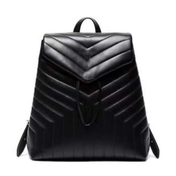women backpack y-shaped quilted bag luggage bag cowhide knapsack mens shoulder bag designer bookbag women travel school bags backpacks handb
women backpack y-shaped quilted bag luggage bag cowhide knapsack mens shoulder bag designer bookbag women travel school bags backpacks handb