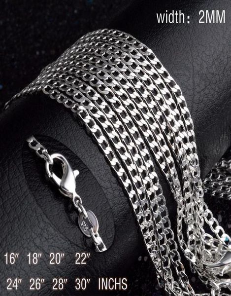kasanier whole 20pcs 925 silver necklace solid 2mm 16 30 inches fashion jewelry necklaces men039s and women039s party 9367884
kasanier whole 20pcs 925 silver necklace solid 2mm 16 30 inches fashion jewelry necklaces men039s and women039s party 9367884