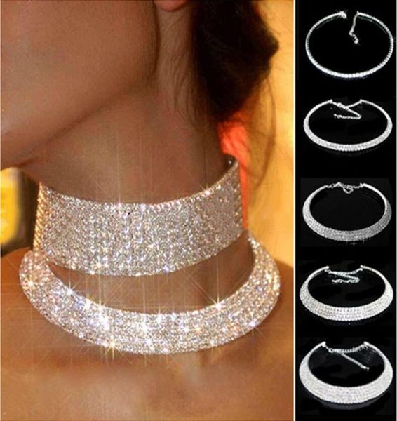 women crystal rhinestone collar necklace choker necklaces wedding bridal party collar choker chain necklace crystal choker necklac4011485, Black
women crystal rhinestone collar necklace choker necklaces wedding bridal party collar choker chain necklace crystal choker necklac4011485, Black