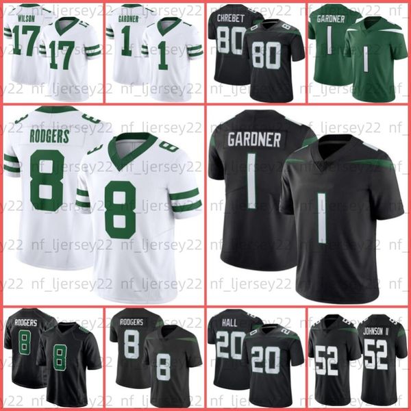 aaron rodgers 12 ahmad sauce gardner 2 zach wilson football jersey garrett wilson braxton berrios joe namath michael carter mekhi becton ali, Black;red
aaron rodgers 12 ahmad sauce gardner 2 zach wilson football jersey garrett wilson braxton berrios joe namath michael carter mekhi becton ali, Black;red