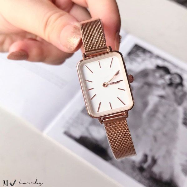luxury women rectangle watch brand designer fashion lady watches stainless steel band quartz wristwatches for womens birthday mother's, Slivery;brown
luxury women rectangle watch brand designer fashion lady watches stainless steel band quartz wristwatches for womens birthday mother's, Slivery;brown