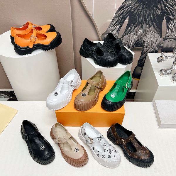 ruby flat mary jane shoes designer sandal women platform leather loafers vintage rubber slides non-slip thick sole round-toe sandals 35-42, Black
ruby flat mary jane shoes designer sandal women platform leather loafers vintage rubber slides non-slip thick sole round-toe sandals 35-42, Black