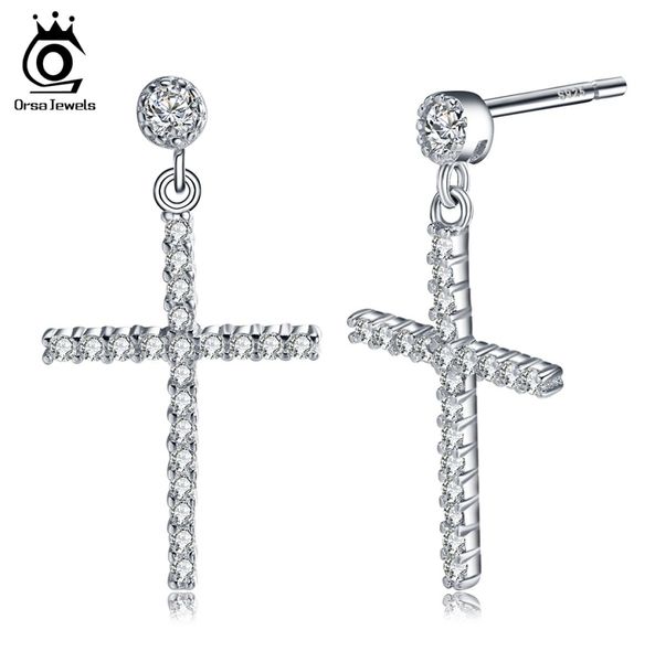 orsa zircon earrings pure sterling silver earrings for womenmen real 925 sterling silver cross stud earrings fashion jewelry se372094872, Golden;silver
orsa zircon earrings pure sterling silver earrings for womenmen real 925 sterling silver cross stud earrings fashion jewelry se372094872, Golden;silver