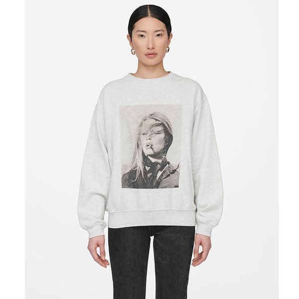 anines bing apparel fashion brand sweatshirt beauty diao cigarette digital print terry inside fleece round neck sweater designer tide sports, Black
anines bing apparel fashion brand sweatshirt beauty diao cigarette digital print terry inside fleece round neck sweater designer tide sports, Black