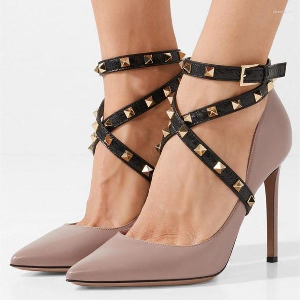 dress shoes shofoo beautiful fashion women's leather about 11 cm high-heeled pointed toe pumps., Black