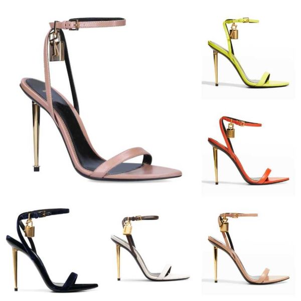105mm naked sandal pointy toe padlock lock tom-fords gold heels bicolor ankle-strap white sandals 23s leather pop heel sandals f-sandal shoe, Black
105mm naked sandal pointy toe padlock lock tom-fords gold heels bicolor ankle-strap white sandals 23s leather pop heel sandals f-sandal shoe, Black