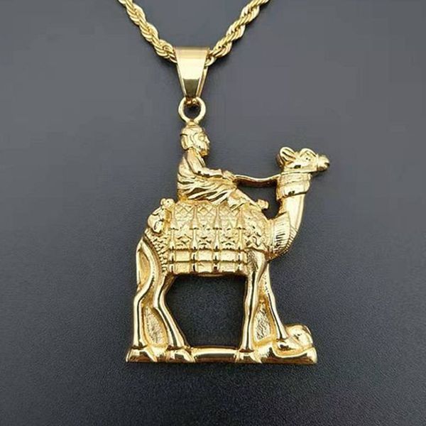 pendant necklaces gold plated men luxury crystal vintage hip hop big camel pendants necklace animal jewelry men women gift, Silver
pendant necklaces gold plated men luxury crystal vintage hip hop big camel pendants necklace animal jewelry men women gift, Silver