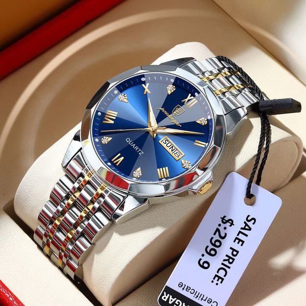 wristwatches poedagar luxury men wristwatch business waterproof luminous date week man watch stainless steel band mens quartz watches sports, Slivery;brown
wristwatches poedagar luxury men wristwatch business waterproof luminous date week man watch stainless steel band mens quartz watches sports, Slivery;brown