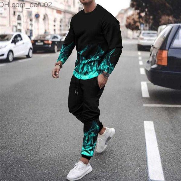 men's tracksuits men's tracksuits 2022 autumn and winter sports suit 3d printing color flame fashion street men women round neck t, Gray
men's tracksuits men's tracksuits 2022 autumn and winter sports suit 3d printing color flame fashion street men women round neck t, Gray