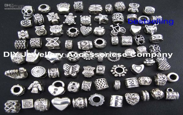 100pcs beads charms mix 29 style big hole loose beads charm for diy jewelry bracelet for european1401481, Black
100pcs beads charms mix 29 style big hole loose beads charm for diy jewelry bracelet for european1401481, Black